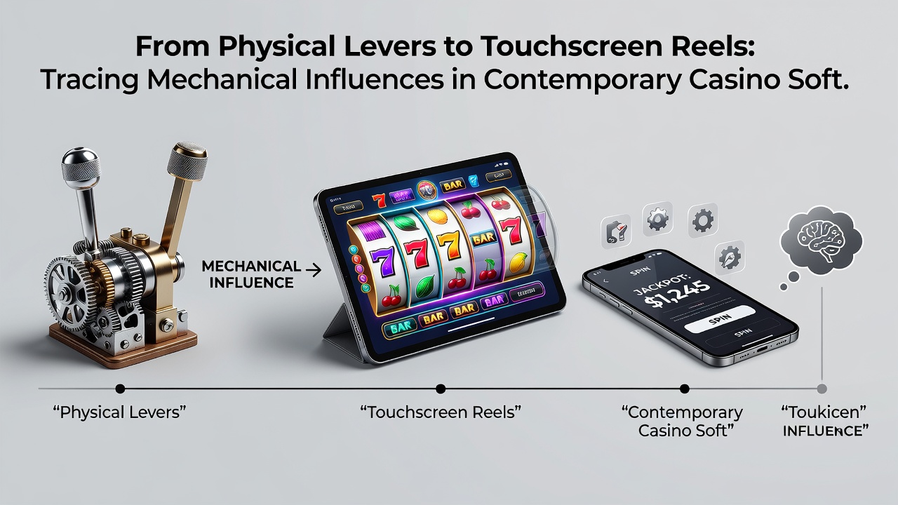 Vergleich von mechanischen Walzen und digitalen Touchscreen-Reels in Casino-Software