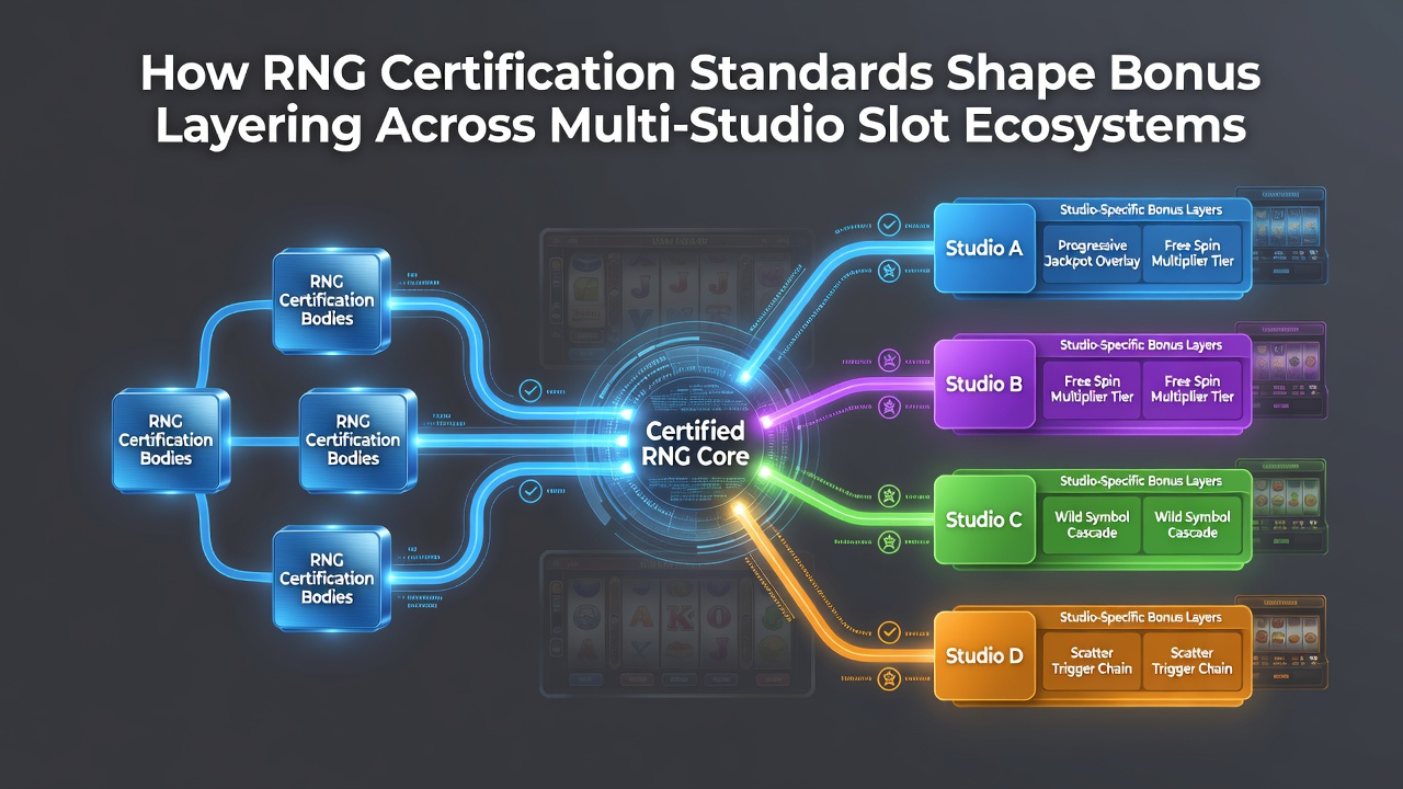 Multi-Studio-Slot-Ökosysteme mit zertifizierten RNG-Modulen und Bonus-Schichtung